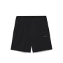 Men's Black NOBULL Rep Short 6" (Lined) Flat Lay Angle.