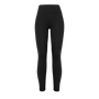 Women's Black High-Rise Matte Tight 28" Silhouette Front Angle.