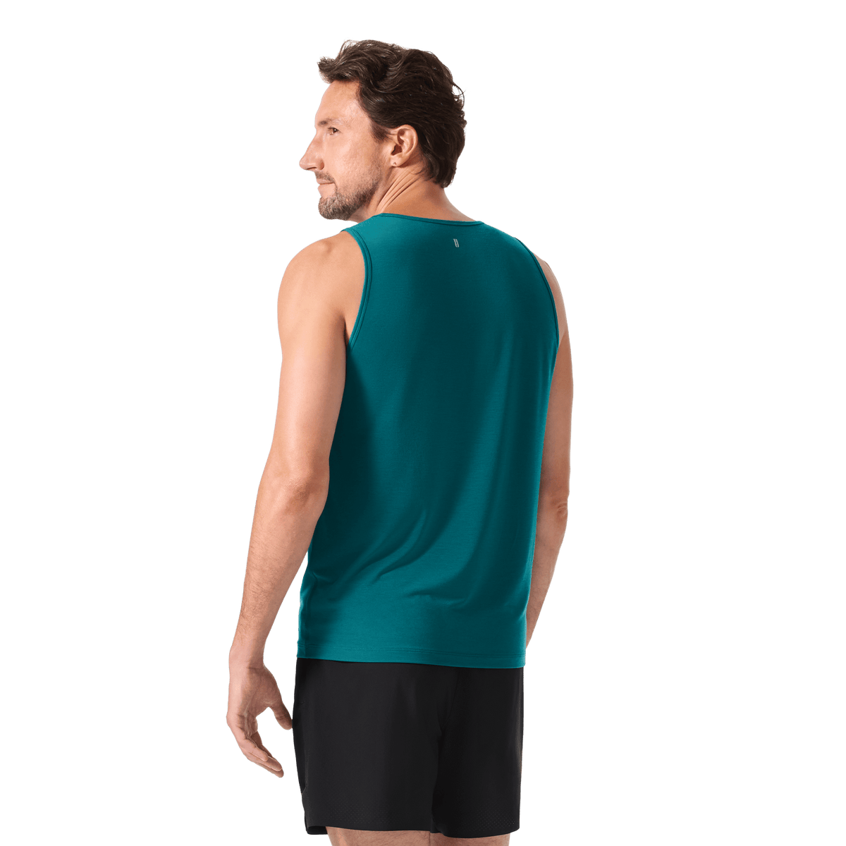 Men's Gulf Coast NOBULL Tank Back Waist Up Angle.