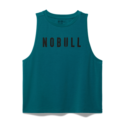 Women's Gulf Coast NOBULL Muscle Tank Flat Lay Angle.