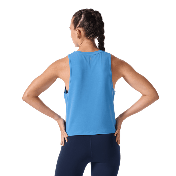 Women's Pacific Coast NOBULL Muscle Tank Back Waist Up Angle.