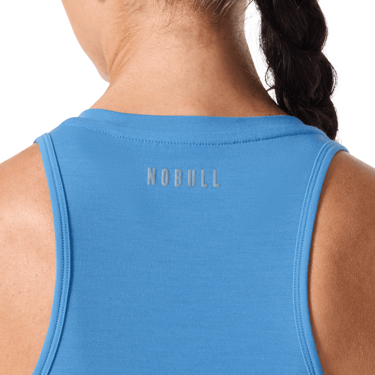 Women's Pacific Coast U NOBULL High-Neck Tank Back Detail Angle.