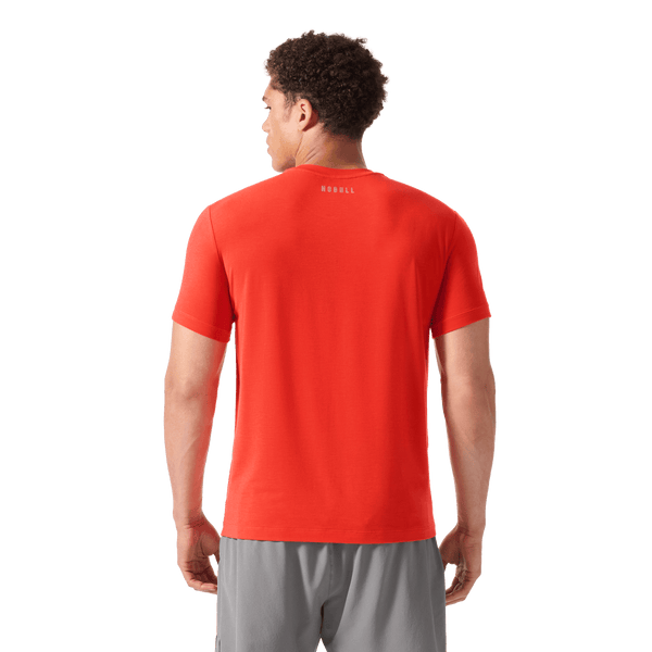 Men's Cayenne U NOBULL Tee Back Waist Up Angle.