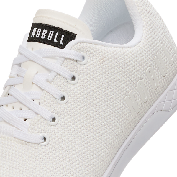 White Outwork Shoes Detail Angle.