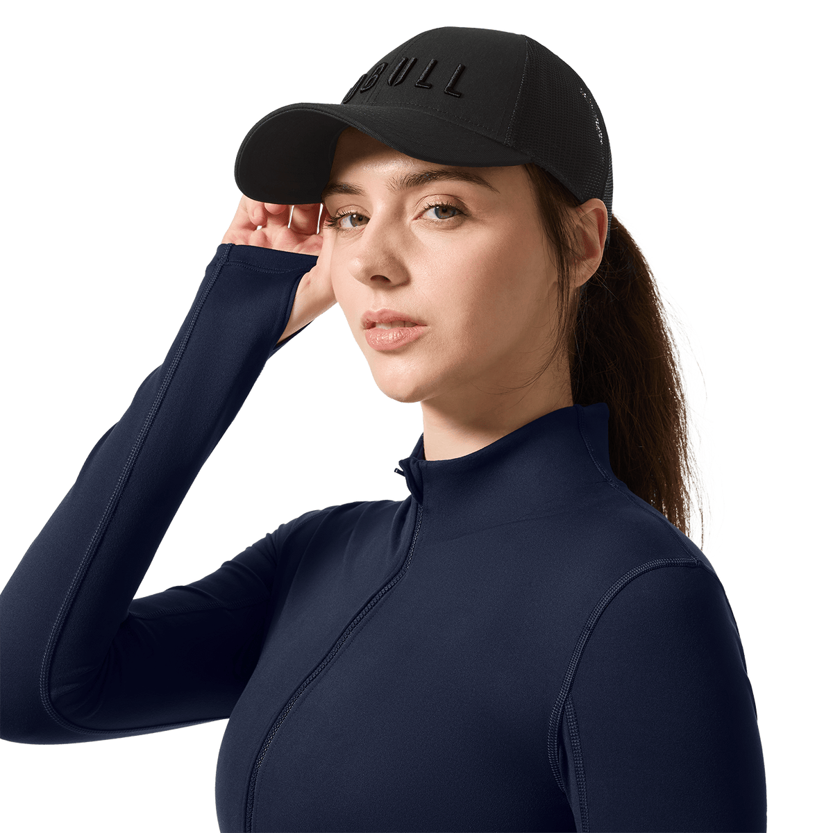 NOBULL Low Profile Trucker Hat Women's On Body