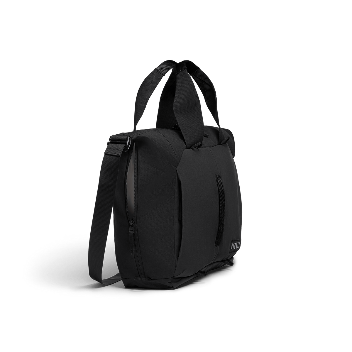 NOBULL Black Carryall Tote Side Angle.