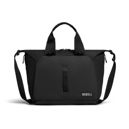 NOBULL Black Carryall Tote Front Angle.
