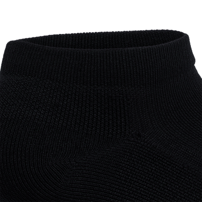 Black Low Performance Sock Detail Angle.