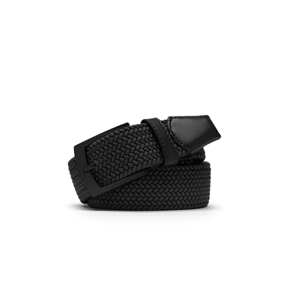 Made to Move Belt Black Rolled Up Angle.