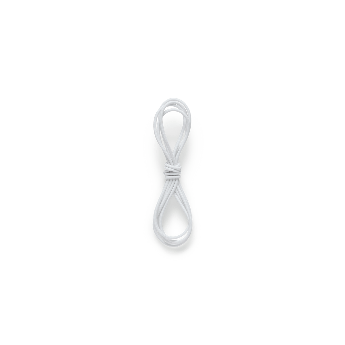 White No Tie Elastic Laces