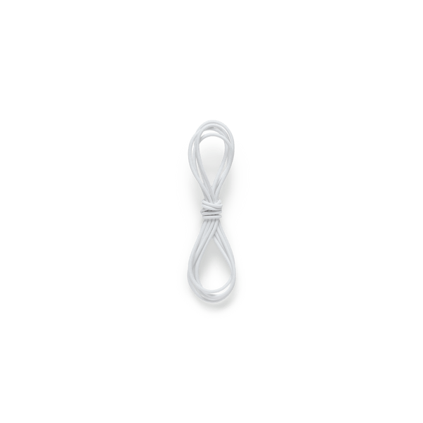 White No Tie Elastic Laces