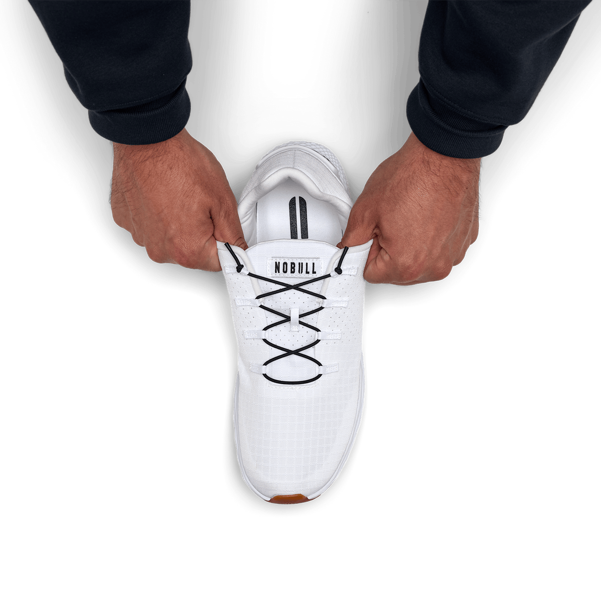 No Tie Black Elastic Laces