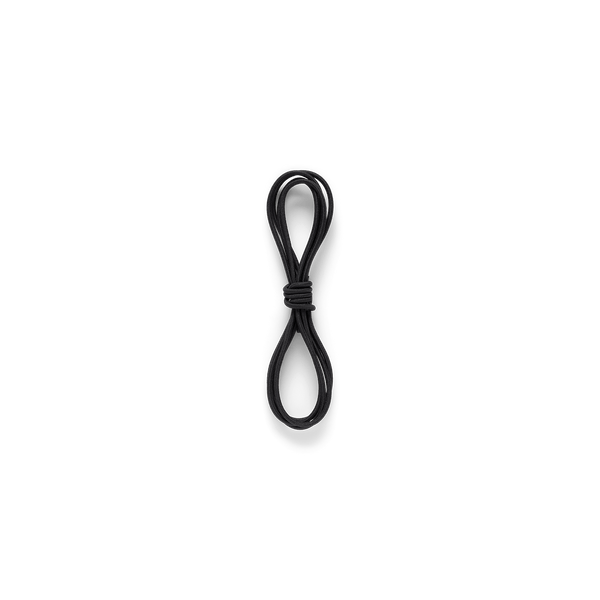 No Tie Black Elastic Laces