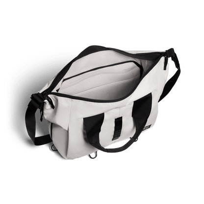 NOBULL White Carryall Tote Interior Angle.