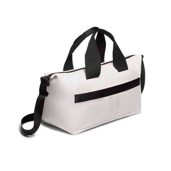 NOBULL White Gym Bag Back Angle.