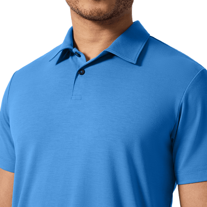 Men's Pacific Coast Adapt Polo Detail Angle.