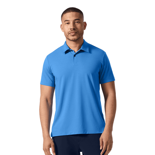 Men's Pacific Coast Adapt Polo Front Upper Body Angle.