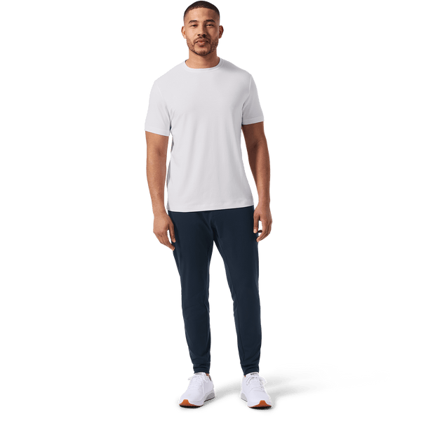 White Men's Public Rec Adapt Tee Front Full Body Angle.