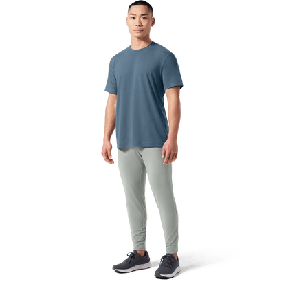 Storm Cloud Men's Public Rec Adapt Tee Front Full Body Angle.