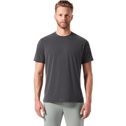 Charcoal Heather Men's Public Rec Front On Body Angle.