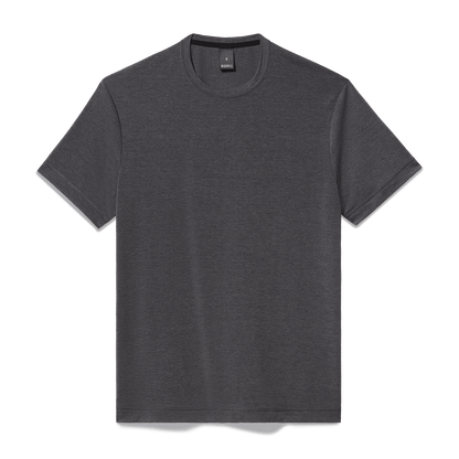 Charcoal Heather Men's Public Rec Flat Lay Angle.