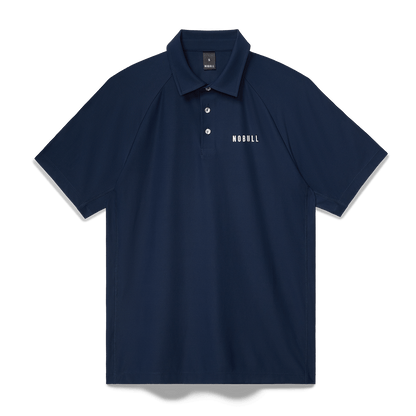 Navy Public Rec All Fore It Polo Flat Lay Angle.