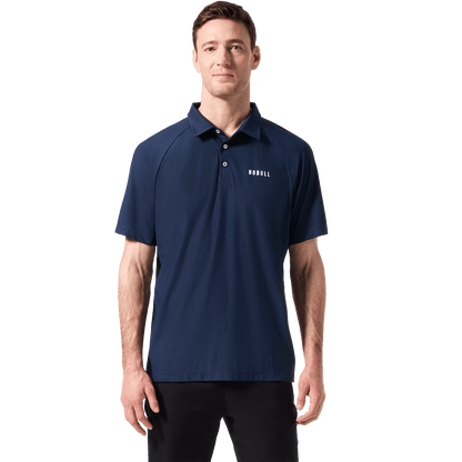 Navy Public Rec All Fore It Polo Front On Body Angle.