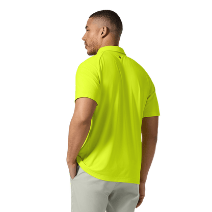 Men's Zest All Fore It Polo Back Upper Body Angle