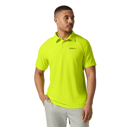 Men's Zest All Fore It Polo Front Upper Body Angle