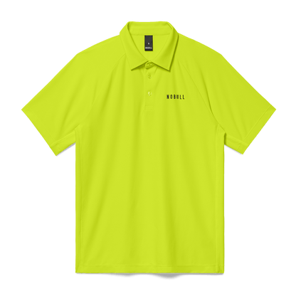 Men's Zest All Fore It Polo Flat Lay Angle