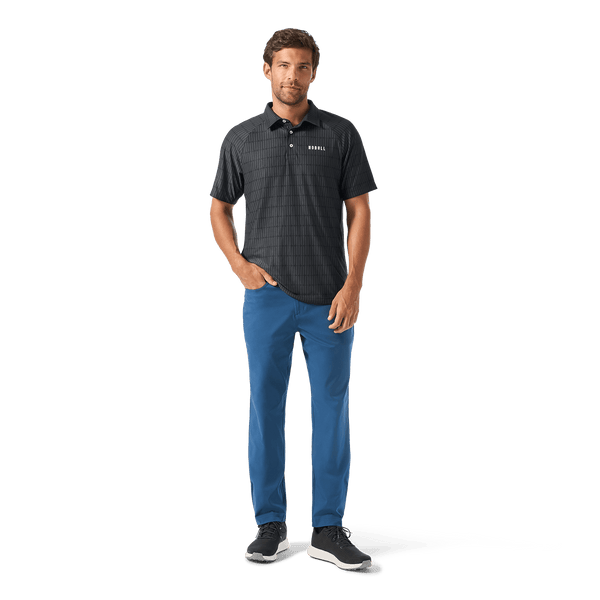 Men's Naval Blue Dealmaker 5-Pocket Pant Front Full Body Angle.