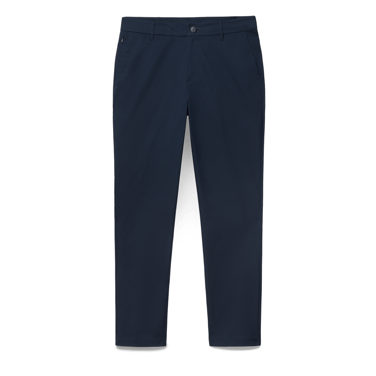 Navy Public Rec Dealmaker Chino+ Pants Flat Lay Angle.