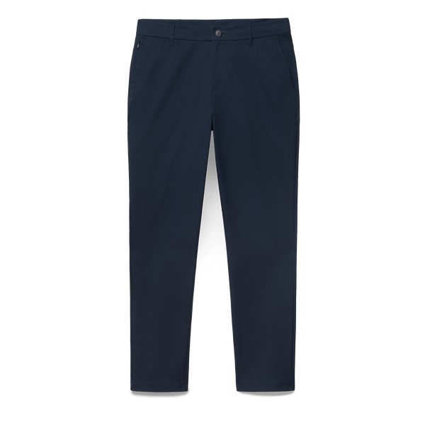 Navy Public Rec Dealmaker Chino+ Pants Flat Lay Angle.