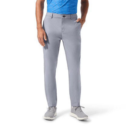 Men's Heather Chambray Dealmaker Chino+ Pant Lower Body Angle.