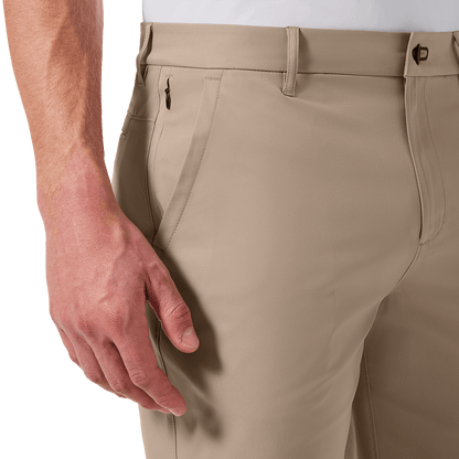 Sand Dealmaker Chino+ Short Pocket Detail Angle.