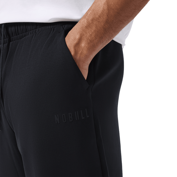 Men's Black NOBULL Elements Sweatpants Pocket Detail Angle.