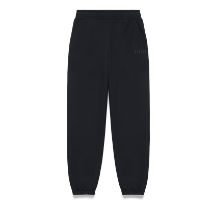 Men's Black NOBULL Elements Sweatpants Flat Lay Angle.