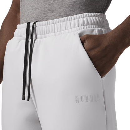 Men's Light Grey NOBULL Elements Sweatpants Pocket Detail Angle.