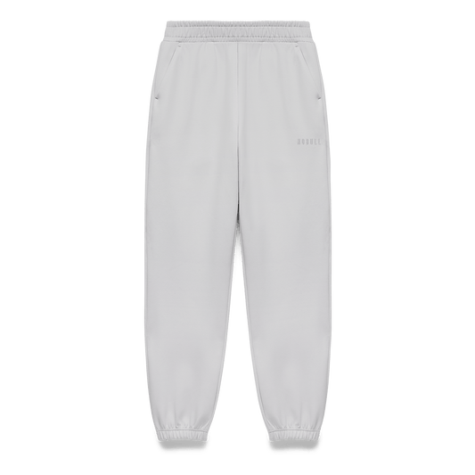Men's Light Grey Elements Sweatpant Flat Lay Angle.