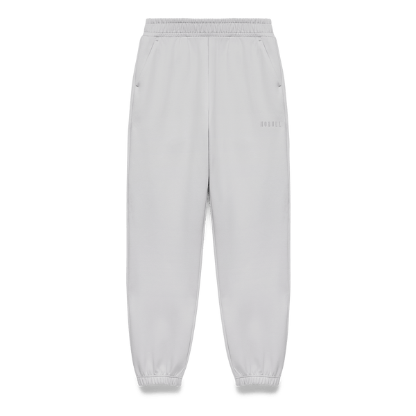 Men's Light Grey Elements Sweatpant Flat Lay Angle.