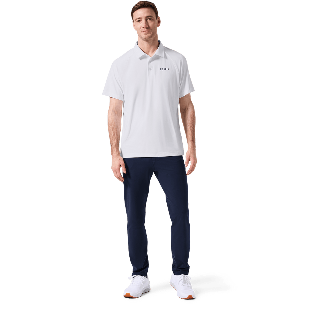 Navy Public Rec Men's Gamechanger 5-Pocket Pant Front Full Body Angle.