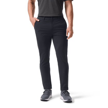 Stone Gray Public Rec Mens Gamechanger 5-Pocket Pant Front Lower Body Angle.