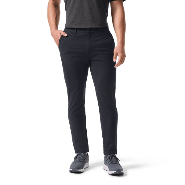 Stone Gray Public Rec Mens Gamechanger 5-Pocket Pant Front Lower Body Angle.