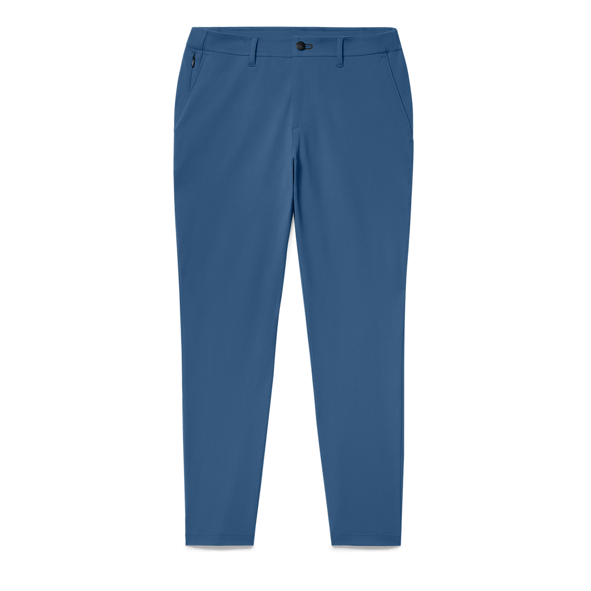Men's Naval Blue Gamechanger 5-Pocket Pant Flat Lay Angle.