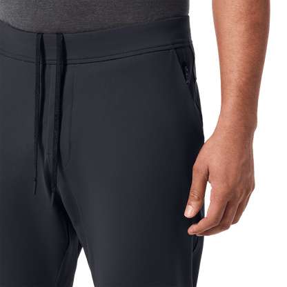 Stone Grey Men's Public Rec Gamechanger Jogger Drawstring Angle.