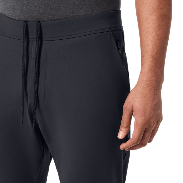 Stone Grey Men's Public Rec Gamechanger Jogger Drawstring Angle.