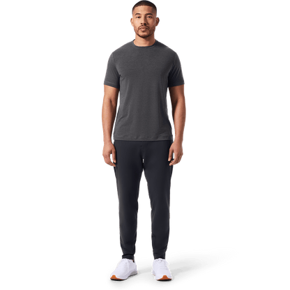 Stone Grey Men's Public Rec Gamechanger Jogger Front Full Body Angle.