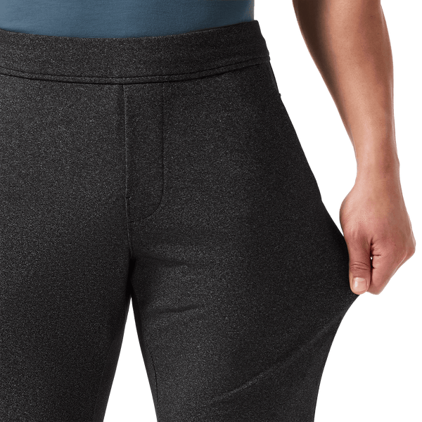 Charcoal Heather Men's Public Rec Gamechanger Jogger Stretch Detail Angle.
