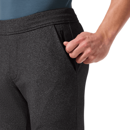 Charcoal Heather Men's Public Rec Gamechanger Jogger Pocket Detail Angle.