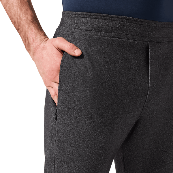 Charcoal Heather Public Rec Men's Gamechanger Rec Pant Pocket Detail Angle.